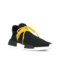 Chaussures de sport noires Adidas By Pharrell Williams