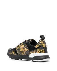 Chaussures de sport noires VERSACE JEANS COUTURE