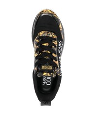 Chaussures de sport noires VERSACE JEANS COUTURE