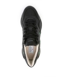 Chaussures de sport noires Gucci