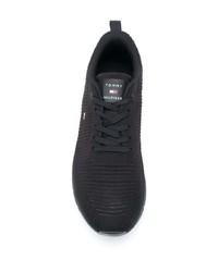 Chaussures de sport noires Tommy Hilfiger