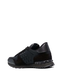 Chaussures de sport noires Valentino Garavani