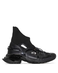 Chaussures de sport noires Rombaut