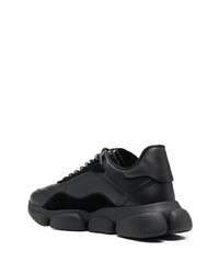Chaussures de sport noires Moncler