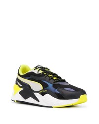 Chaussures de sport noires Puma