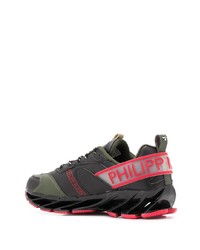 Chaussures de sport noires Philipp Plein