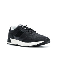 Chaussures de sport noires Emporio Armani