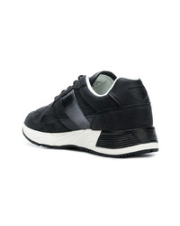 Chaussures de sport noires Emporio Armani