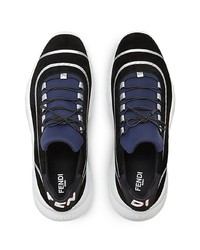 Chaussures de sport noires Fendi