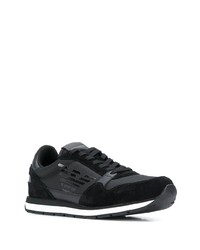 Chaussures de sport noires Emporio Armani