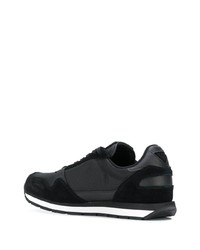 Chaussures de sport noires Emporio Armani