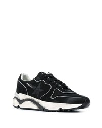 Chaussures de sport noires Golden Goose