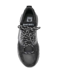 Chaussures de sport noires Diesel
