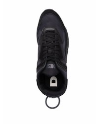 Chaussures de sport noires Diesel