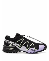 Chaussures de sport noires Salomon