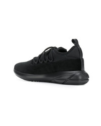 Chaussures de sport noires Emporio Armani