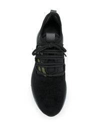 Chaussures de sport noires Emporio Armani