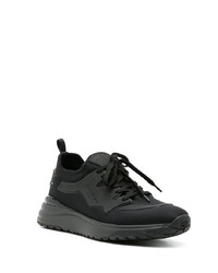 Chaussures de sport noires Salvatore Ferragamo