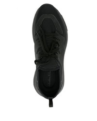 Chaussures de sport noires Salvatore Ferragamo