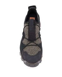Chaussures de sport noires Emporio Armani