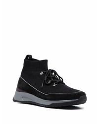 Chaussures de sport noires Corneliani