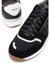 Chaussures de sport noires BOSS