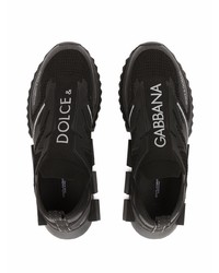 Chaussures de sport noires Dolce & Gabbana