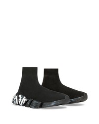 Chaussures de sport noires Balenciaga