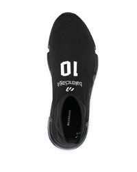 Chaussures de sport noires Balenciaga