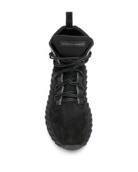 Chaussures de sport noires Giuseppe Zanotti