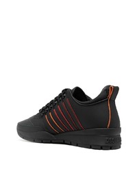 Chaussures de sport noires DSQUARED2