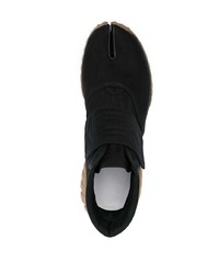 Chaussures de sport noires Maison Margiela