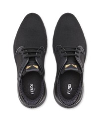 Chaussures de sport noires Fendi