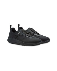 Chaussures de sport noires Prada