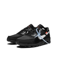 Chaussures de sport noires Nike X Off-White