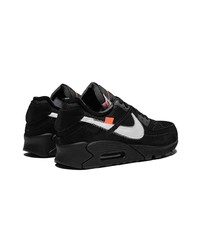 Chaussures de sport noires Nike X Off-White