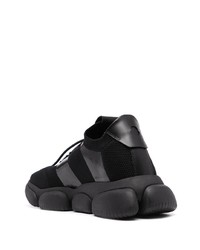 Chaussures de sport noires Moncler