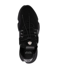 Chaussures de sport noires Moncler