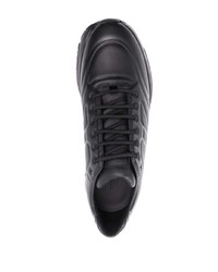 Chaussures de sport noires Giorgio Armani