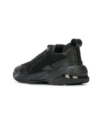 Chaussures de sport noires Puma