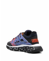 Chaussures de sport noires Versace