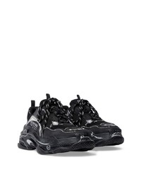 Chaussures de sport noires Balenciaga