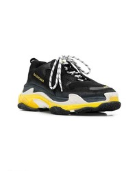 Chaussures de sport noires Balenciaga