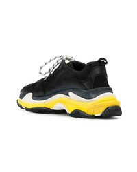 Chaussures de sport noires Balenciaga