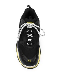 Chaussures de sport noires Balenciaga