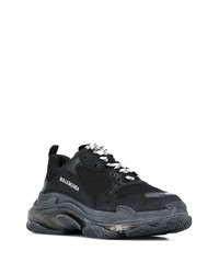 Chaussures de sport noires Balenciaga