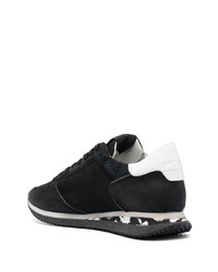 Chaussures de sport noires Philippe Model Paris