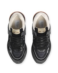 Chaussures de sport noires Gucci