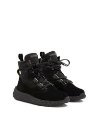 Chaussures de sport noires Giuseppe Zanotti