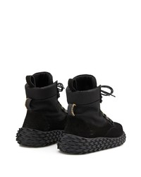 Chaussures de sport noires Giuseppe Zanotti